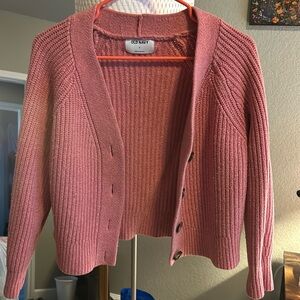 Pink Cardigan